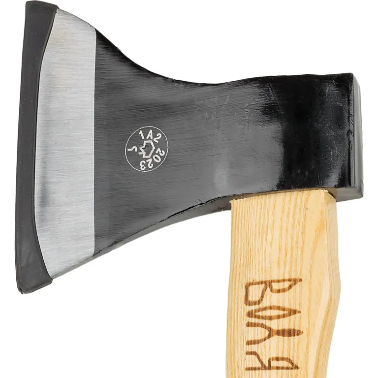 Сокира ВОЛЯ кована сталева з руківьям клеймо А2 вага 1,2 кг (топорище 50 см ясен сухий)